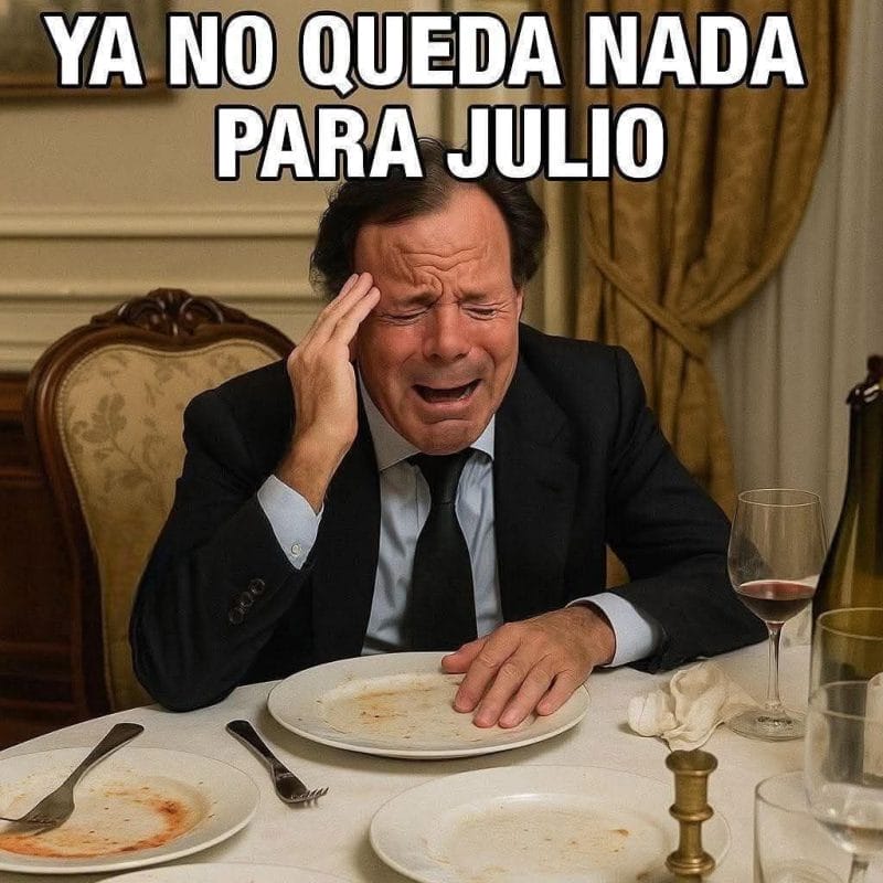 Luglio si avvicina e le reti lo sanno: i meme di Julio Iglesias, alimentati dall'intelligenza artificiale