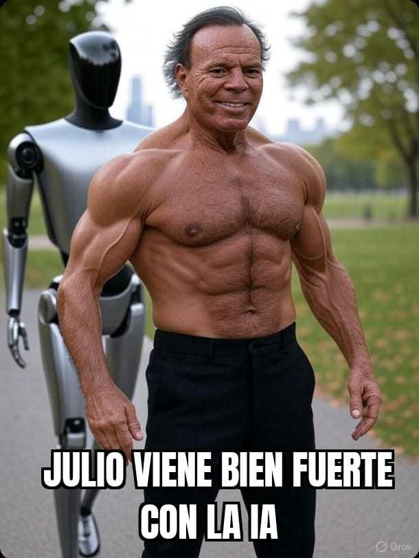 Luglio si avvicina e le reti lo sanno: i meme di Julio Iglesias, alimentati dall'intelligenza artificiale