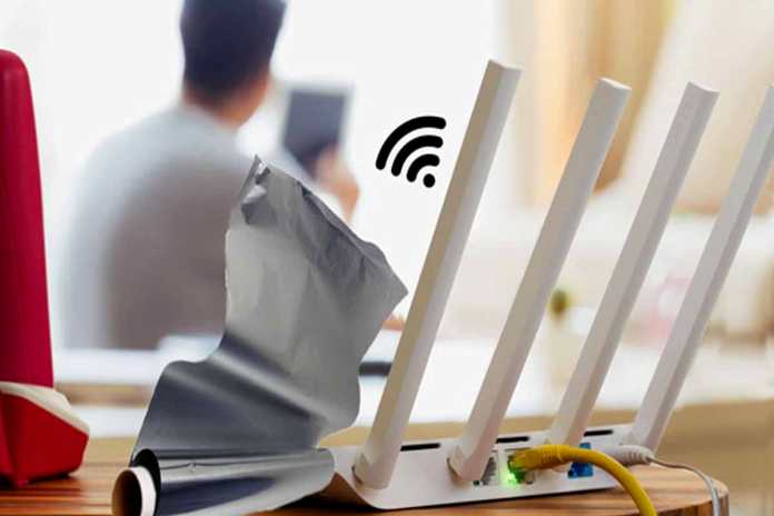 O truque do papel alumínio para o seu Wi-Fi: a ciência confirma