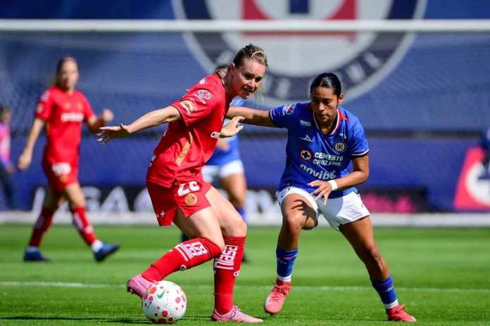 Chavarin prowadzi Cruz Azul do zwycięstwa 4-3 nad Toluca w Liga MX Femenil.