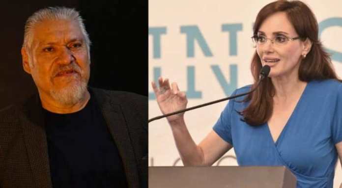 Joaquín Cosío popiera Lilly Téllez i krytykuje grupę 4T: „Cieszę się, że widzę, jak ich to irytuje”.